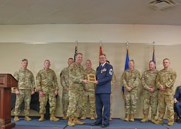 188th Wing honors Chief Master Sgt. Marcus Booker’s career of service and leadership