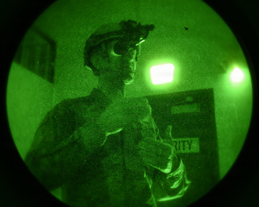 Security Forces Night Vision Training