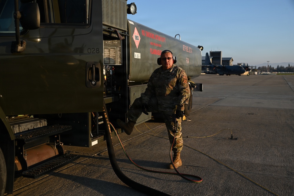 U.S. Navy Aircraft Arrive at Moffett Field for SBLX Week