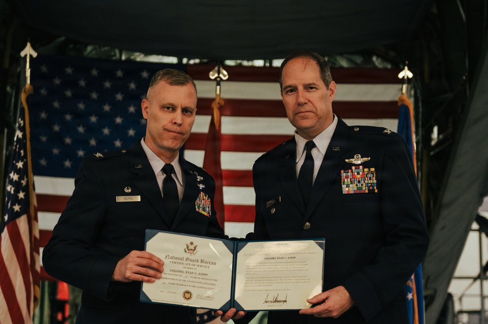 Col. Ryan Stepp Retires