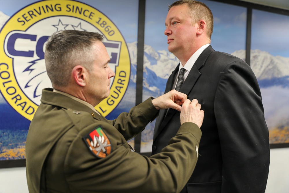 Former Colorado Army National Guard member awarded Purple Heart