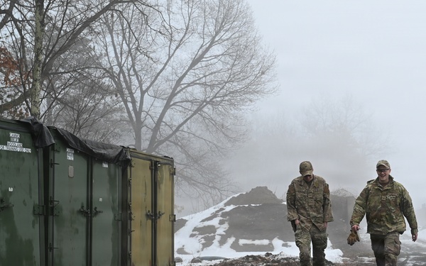 104th Fighter Wing Explosive Ordinance Disposal team conducts monthly detonation training