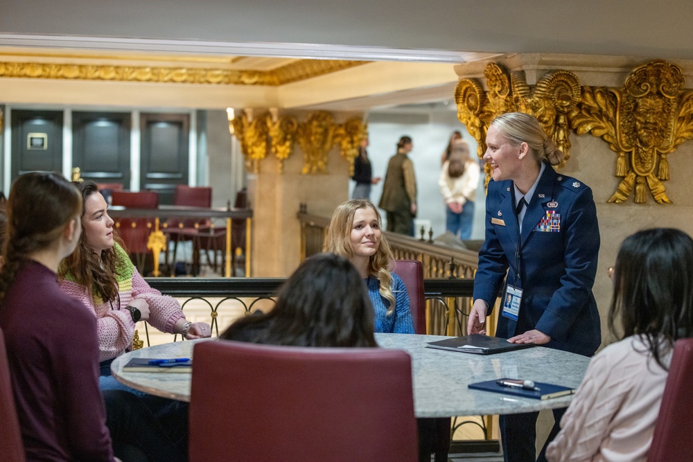 From Springfield to the Senate, 178th Wing officer mentors future leaders