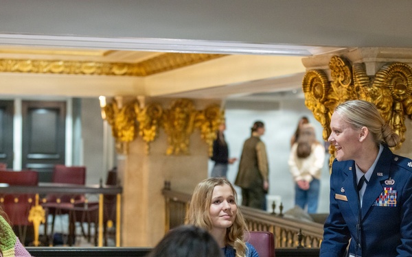 From Springfield to the Senate, 178th Wing officer mentors future leaders