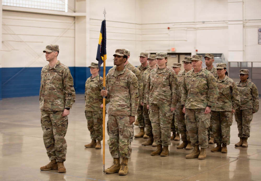 HHD 301st Troop Command promotes commander