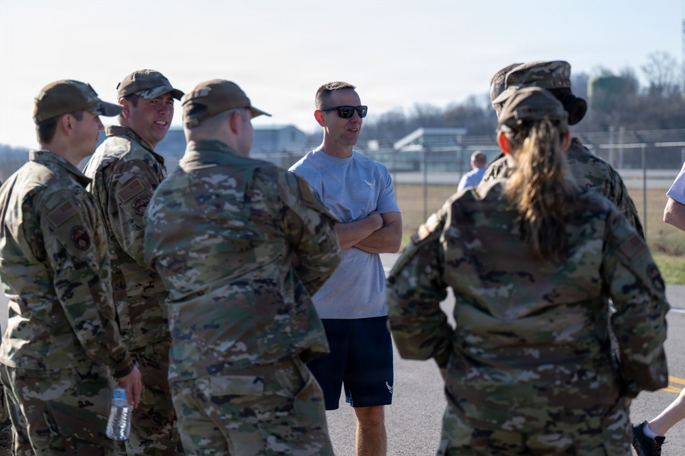 130th Airlift Wing conducts unit physical training event