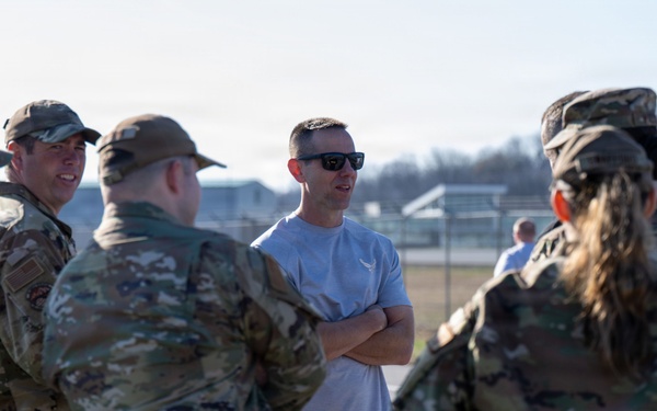 130th Airlift Wing conducts unit physical training event