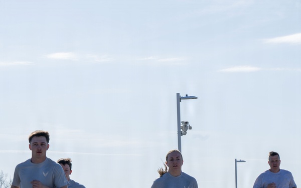 130th Airlift Wing conducts unit physical training event