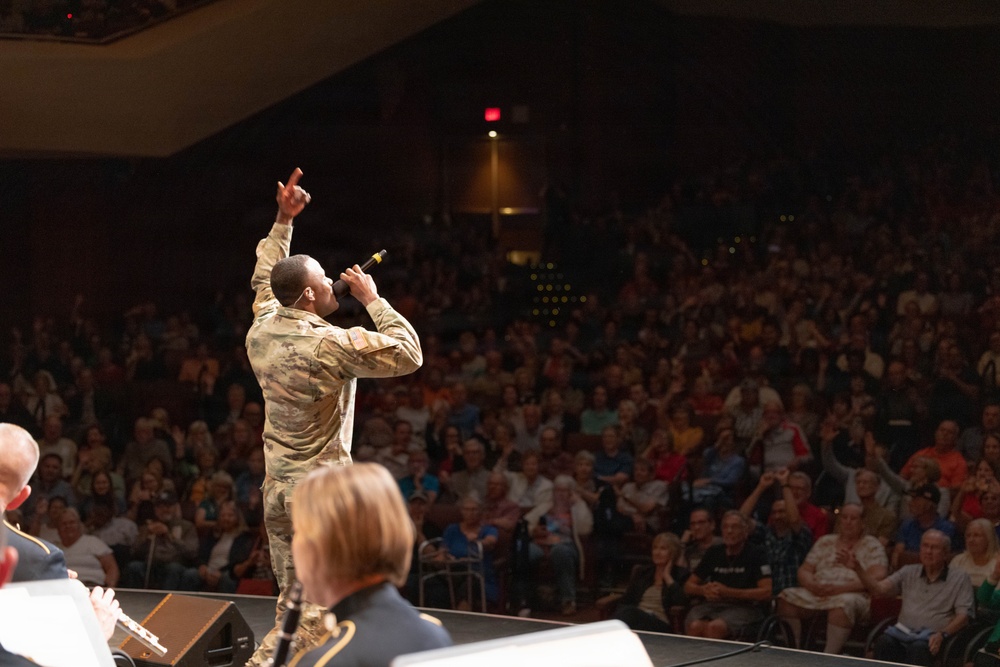 Snapshots from The U.S. Army Field Band 2026 Spring Tour