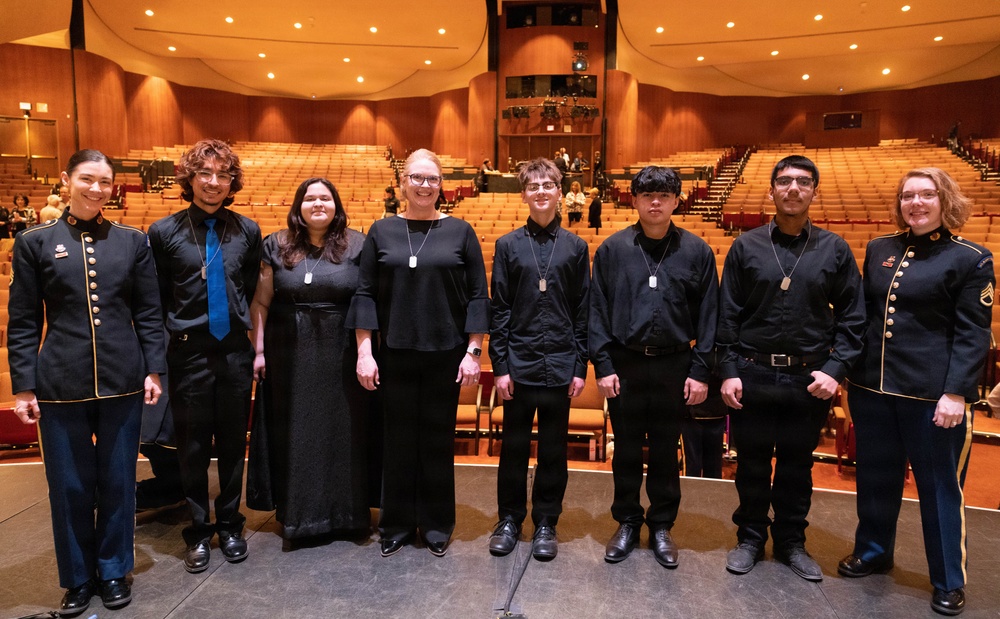 Snapshots from The U.S. Army Field Band 2026 Spring Tour