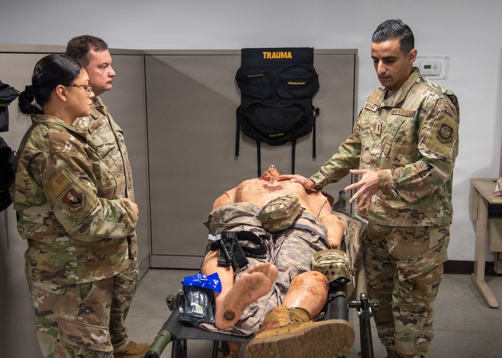 108th Medical Group conducts a Combat Lifesaver Train the Trainer Course