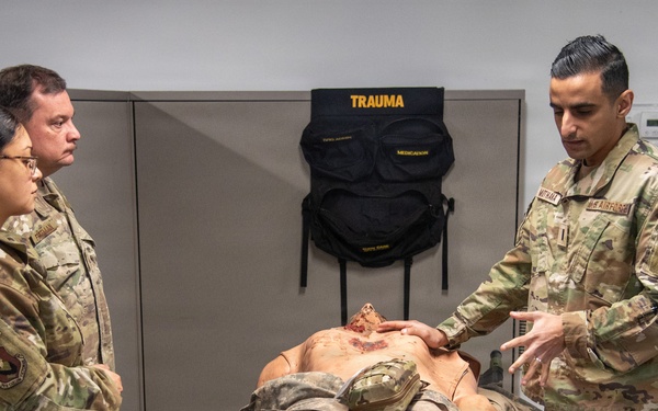 108th Medical Group conducts a Combat Lifesaver Train the Trainer Course