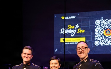 Snapshots from The U.S. Army Field Band 2026 Spring Tour