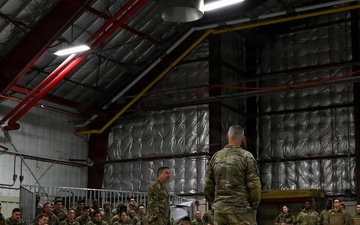 106th Rescue Wing Leadership Engages Members During Town Hall Meetings