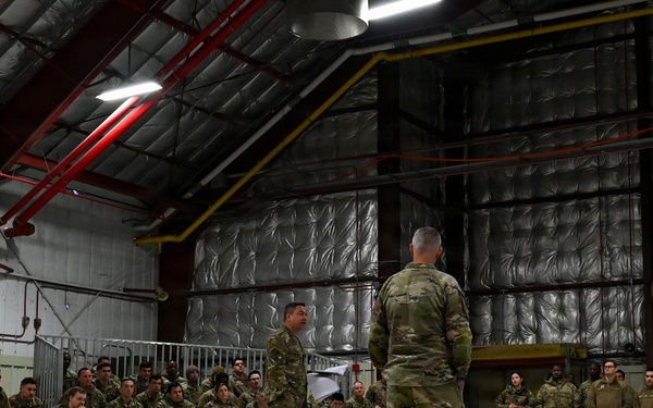 106th Rescue Wing Leadership Engages Members During Town Hall Meetings