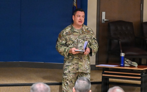 106th Rescue Wing Leadership Engages Members During DEOCS Town Hall Meetings
