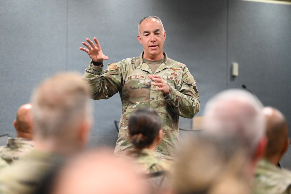 106th Rescue Wing Leadership Engages Members During DEOCS Town Hall Meetings