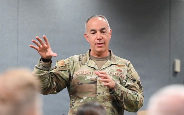 106th Rescue Wing Leadership Engages Members During DEOCS Town Hall Meetings