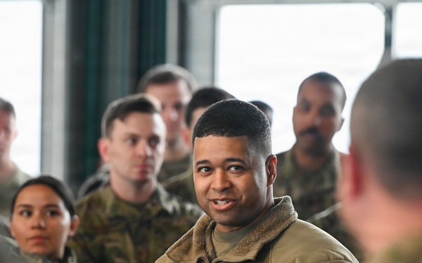 106th Rescue Wing Leadership Engages Members During DEOCS Town Hall Meetings