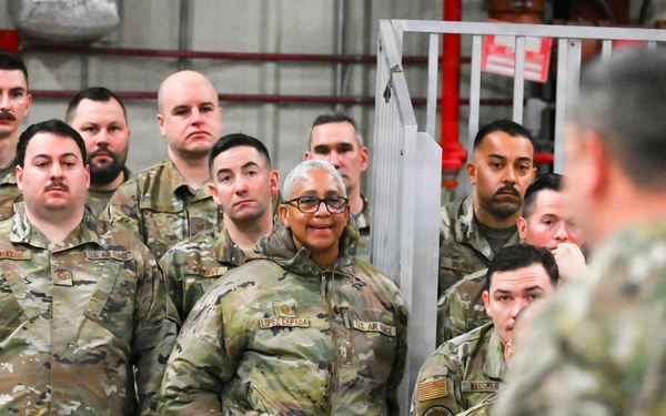 106th Rescue Wing Leadership Engages Members During DEOCS Town Hall Meetings