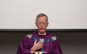 New Massachusetts States Defense Force Chaplain brings Catholic services back to Barnes