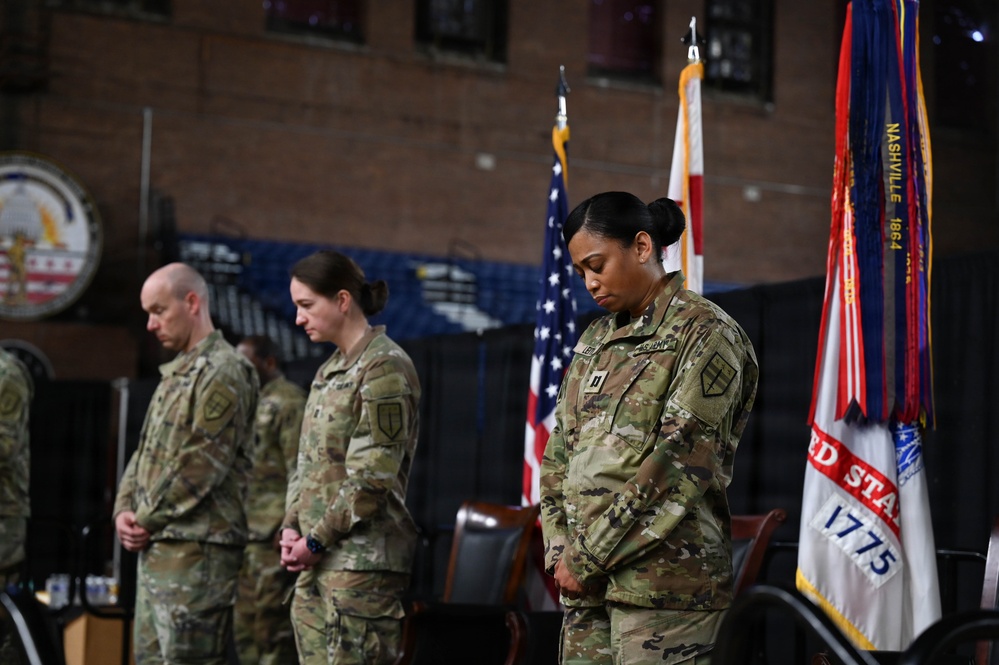 District of Columbia National Guard 1946th Finance Management Services Detachment holds change of command ceremony