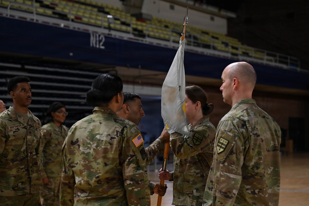 District of Columbia National Guard 1946th Finance Management Services Detachment holds change of command ceremony