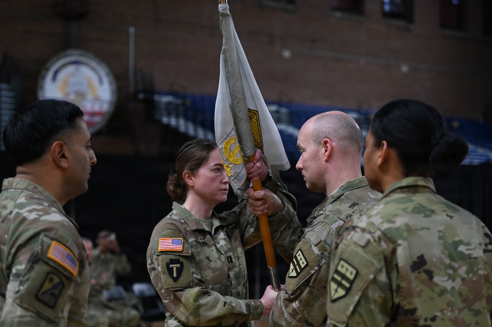 District of Columbia National Guard 1946th Finance Management Services Detachment holds change of command ceremony
