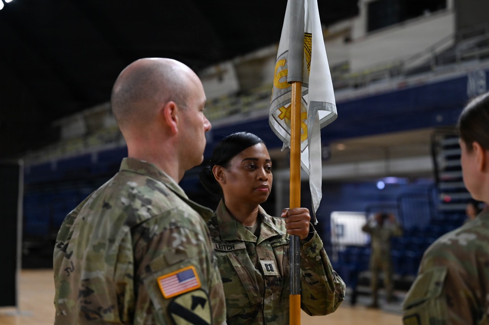 District of Columbia National Guard 1946th Finance Management Services Detachment holds change of command ceremony