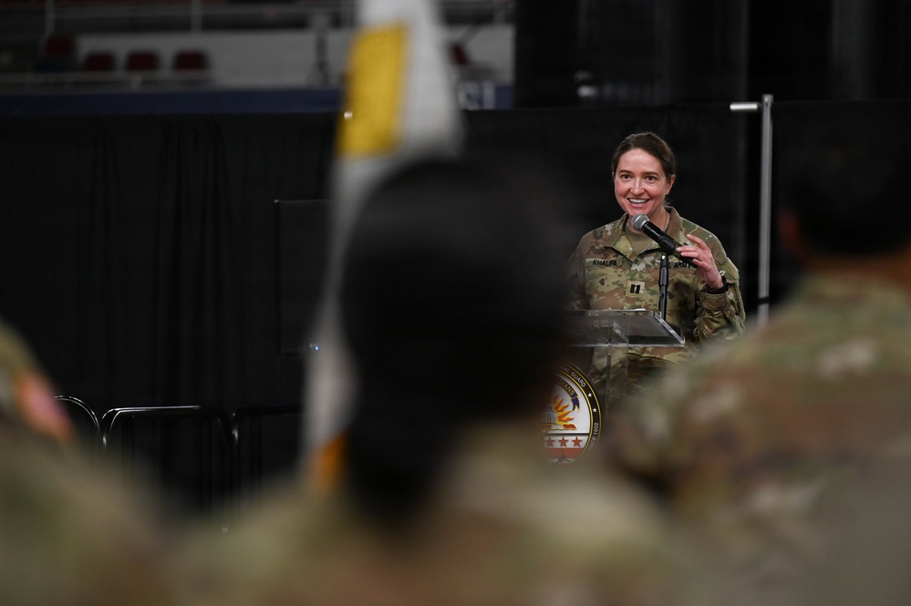 District of Columbia National Guard 1946th Finance Management Services Detachment holds change of command ceremony