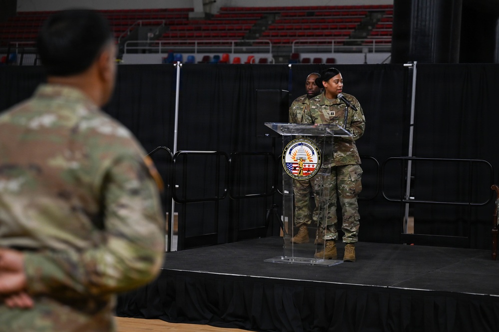 District of Columbia National Guard 1946th Finance Management Services Detachment holds change of command ceremony