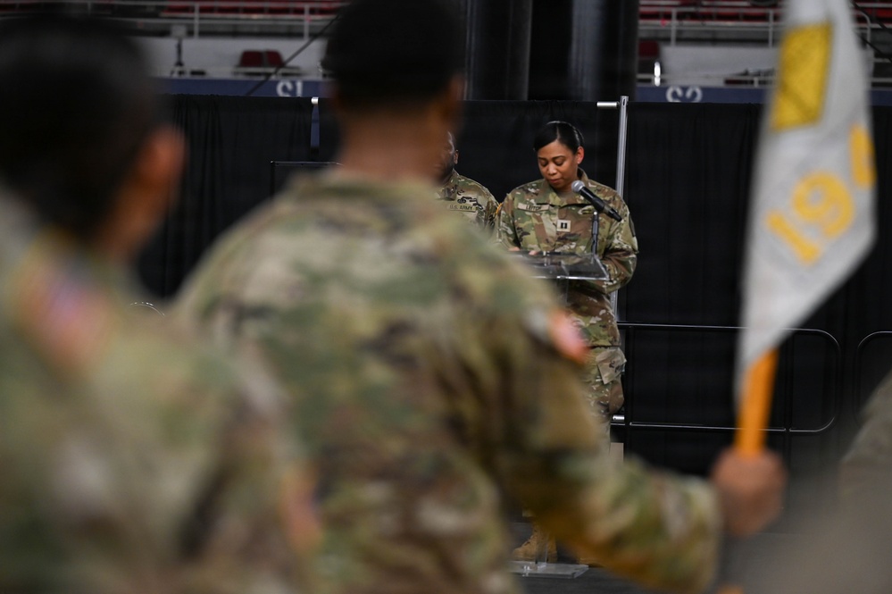 District of Columbia National Guard 1946th Finance Management Services Detachment holds change of command ceremony