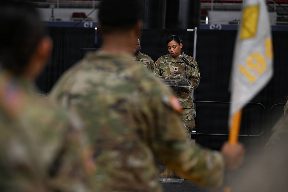 District of Columbia National Guard 1946th Finance Management Services Detachment holds change of command ceremony
