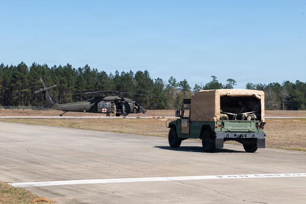 137th SOW exercise emergency medical capabilities in Sentry South 26-2