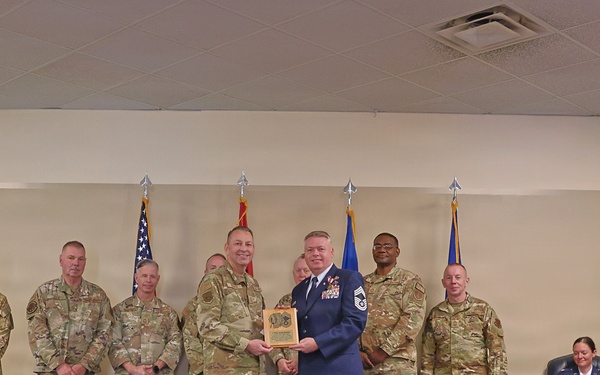 Ebbing ANGB Senior Enlisted Leader Retires After 37 Years of Service
