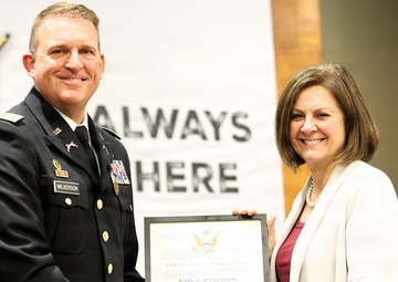 Guard Officer Retires After 32 years; Has No Plans to Give Spouse’s Liver Back