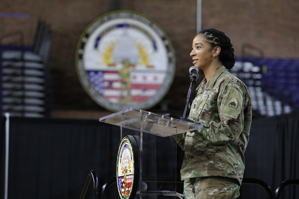 DCNG 715th Public Affairs Detachment Change of Command Ceremony