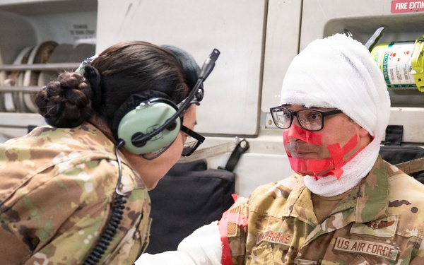 Aeromedical Evacuation Squadron Mass Casualty Exercise