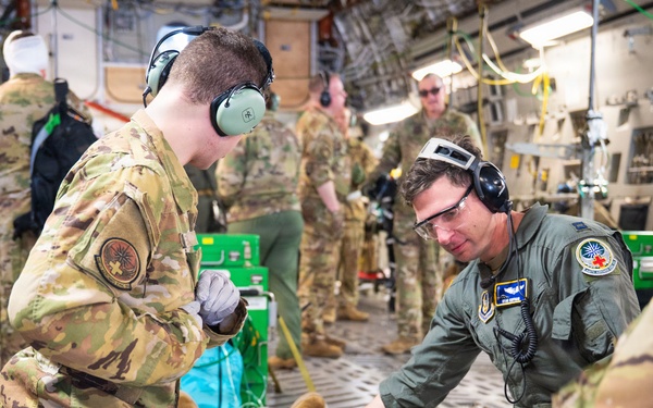 Aeromedical Evacuation Squadron Mass Casualty Exercise