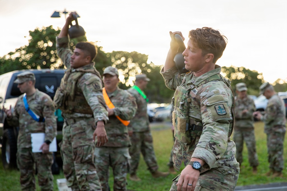 HIARNG Soldiers Push Their Physical Limits During the BWC