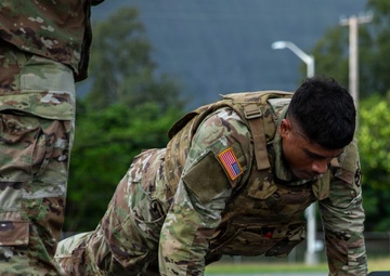 HIARNG Soldiers Push Their Physical Limits During the BWC