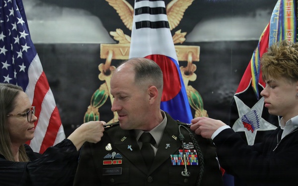 Army Chaplain promoted, links Spiritual Readiness to Combat Readiness