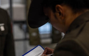 India Company Battalion Commander's Inspection