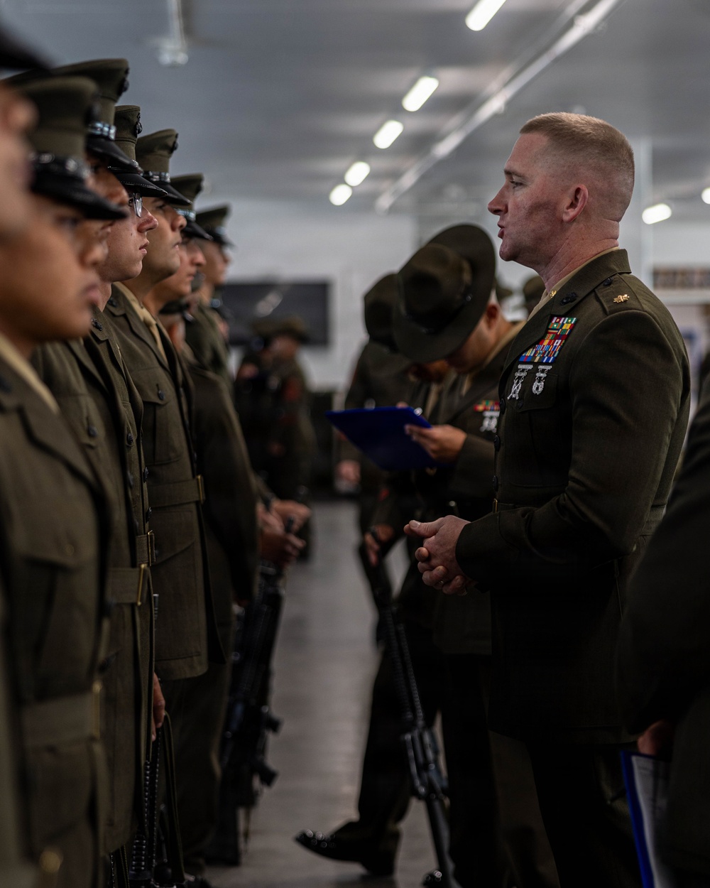 India Company Battalion Commander's Inspection