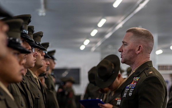 India Company Battalion Commander's Inspection