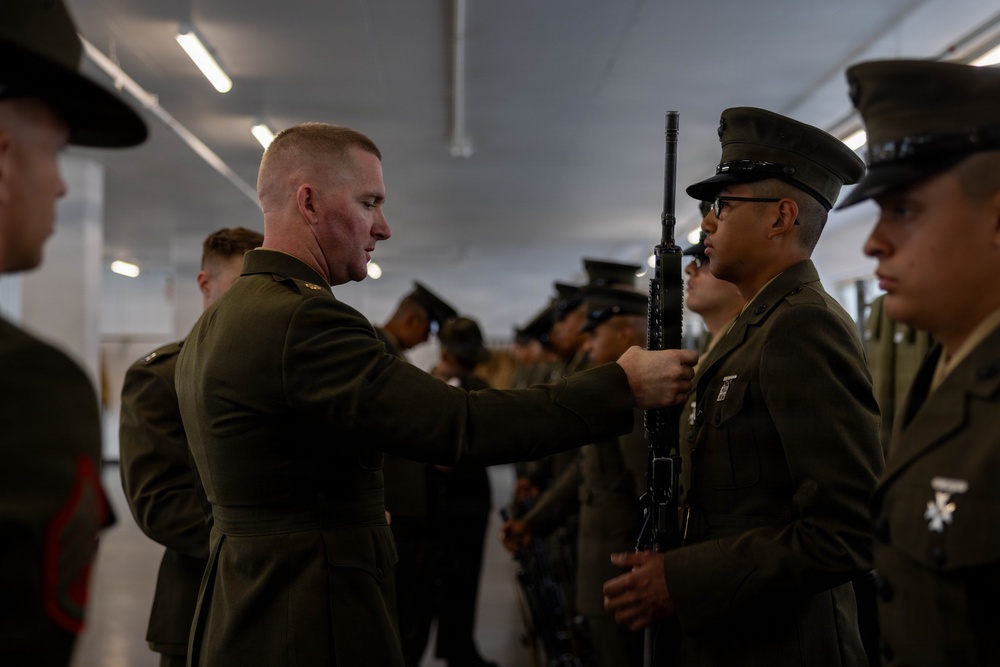 India Company Battalion Commander's Inspection