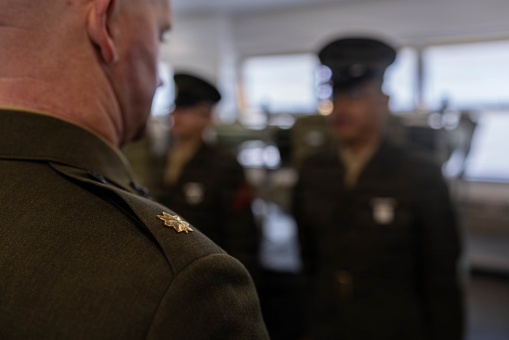 India Company Battalion Commander's Inspection