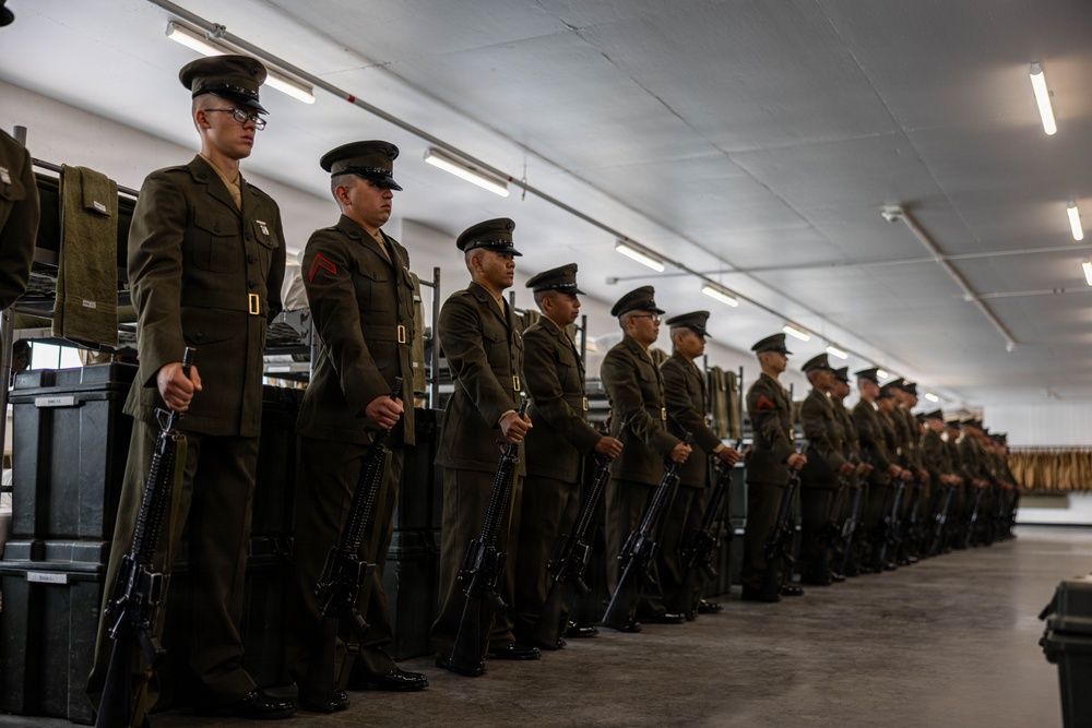 India Company Battalion Commander's Inspection