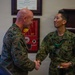 JGSDF Col. Aoyama visits MAG-36 Marines