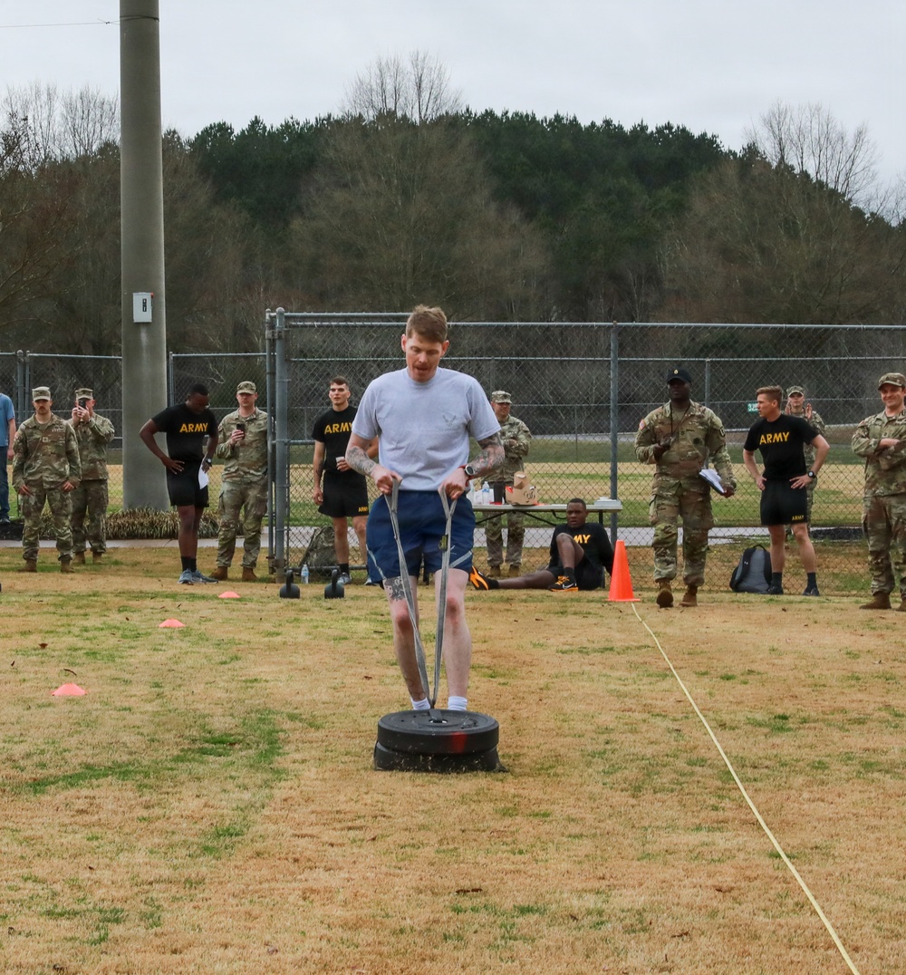Airmen Competes in Army Fitness Test 2